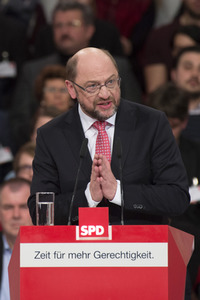 Außerordentlicher Bundesparteitag 2017 der SPD in Berlin