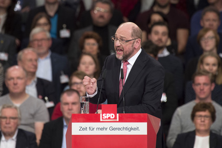 Außerordentlicher Bundesparteitag 2017 der SPD in Berlin