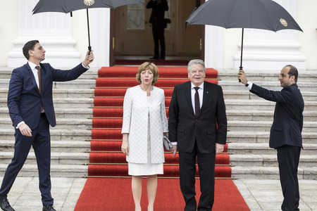 Übergabe der Amtsgeschäfte des Bundespräsidenten in Berlin