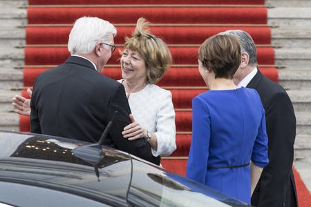 Übergabe der Amtsgeschäfte des Bundespräsidenten in Berlin