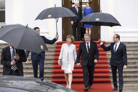 Übergabe der Amtsgeschäfte des Bundespräsidenten in Berlin