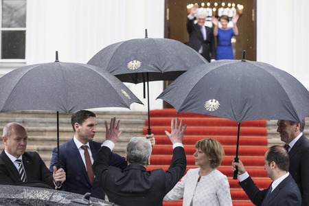 Übergabe der Amtsgeschäfte des Bundespräsidenten in Berlin
