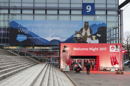 Eröffnung der CeBIT 2017 in Hannover