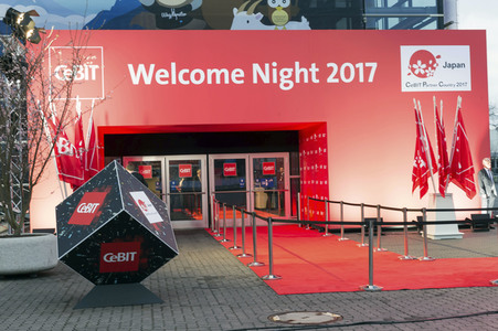 Eröffnung der CeBIT 2017 in Hannover