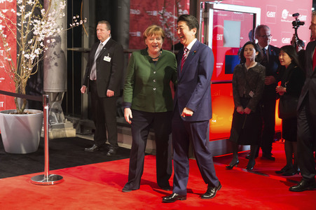 Eröffnung der CeBIT 2017 in Hannover