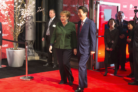 Eröffnung der CeBIT 2017 in Hannover