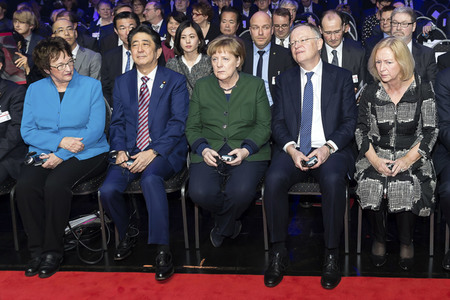 Eröffnung der CeBIT 2017 in Hannover