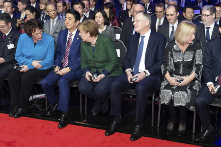 Eröffnung der CeBIT 2017 in Hannover