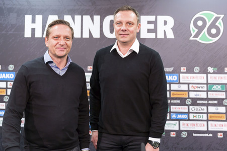 Hannover 96 Pressekonferenz in Hannover