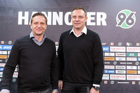 Hannover 96 Pressekonferenz in Hannover