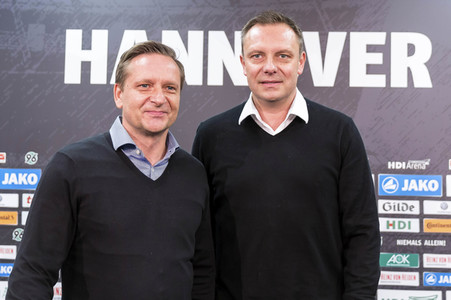Hannover 96 Pressekonferenz in Hannover