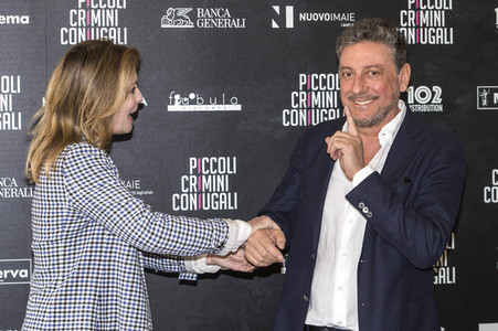 Photocall 'Piccoli crimini coniugali' in Rom