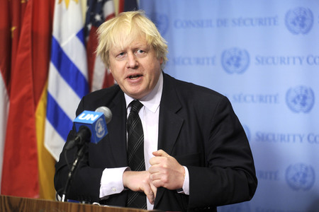 Boris Johnson bei den Vereinten Nationen in New York
