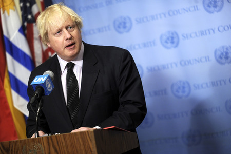 Boris Johnson bei den Vereinten Nationen in New York