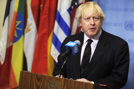 Boris Johnson bei den Vereinten Nationen in New York