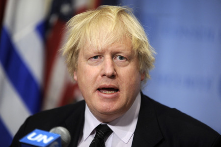 Boris Johnson bei den Vereinten Nationen in New York