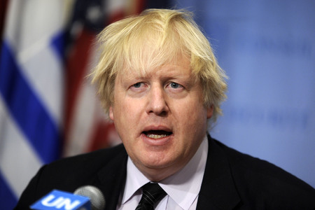 Boris Johnson bei den Vereinten Nationen in New York