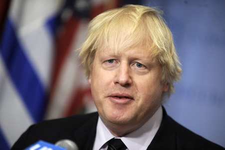 Boris Johnson bei den Vereinten Nationen in New York