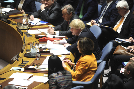 Boris Johnson bei den Vereinten Nationen in New York