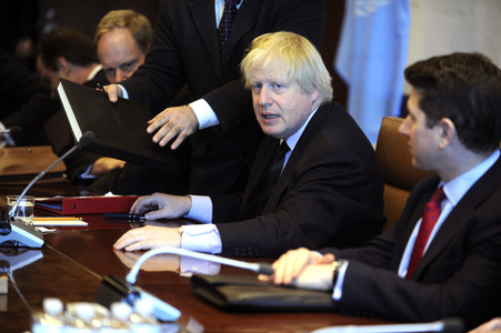 Boris Johnson bei den Vereinten Nationen in New York