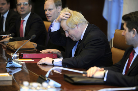 Boris Johnson bei den Vereinten Nationen in New York