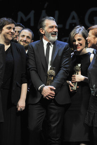Verleihung des Premio Biznaga de Oro Honorifica auf dem Malaga Film Festival 2017