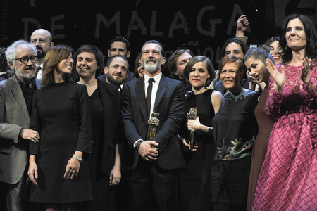 Verleihung des Premio Biznaga de Oro Honorifica auf dem Malaga Film Festival 2017