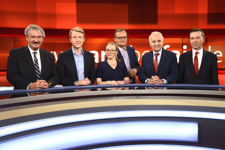 Talkshow 'hart aber fair' in Köln