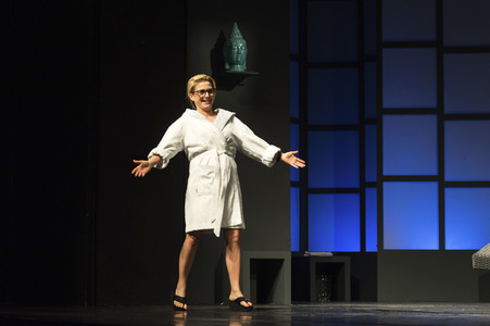Theaterprobe 'Aufguss' in Berlin