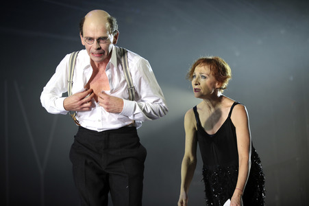Theaterprobe, 'Lenya Story - Ein Liebeslied' in Wien