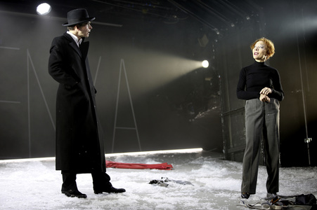 Theaterprobe, 'Lenya Story - Ein Liebeslied' in Wien