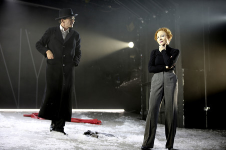 Theaterprobe, 'Lenya Story - Ein Liebeslied' in Wien