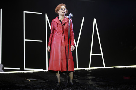 Theaterprobe, 'Lenya Story - Ein Liebeslied' in Wien
