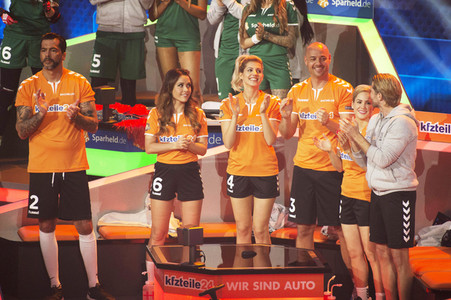 TV-Show 'Die große ProSieben Völkerball Meisterschaft 2017' in Halle