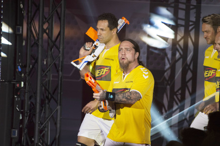 TV-Show 'Die große ProSieben Völkerball Meisterschaft 2017' in Halle