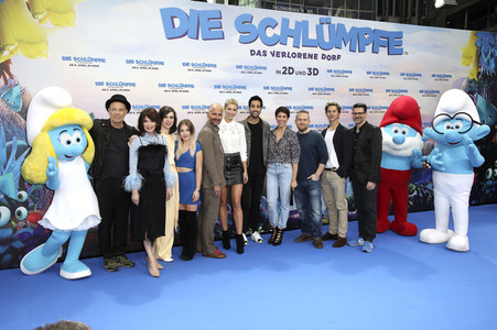 Filmpremiere 'Die Schlümpfe - Das verlorene Dorf' in Berlin