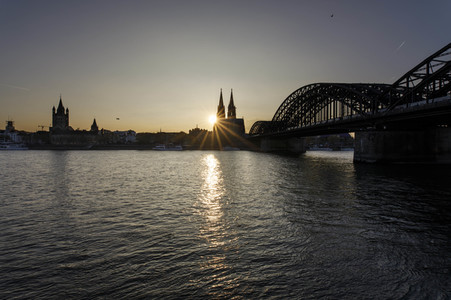 Am Rheinboulevard in Köln