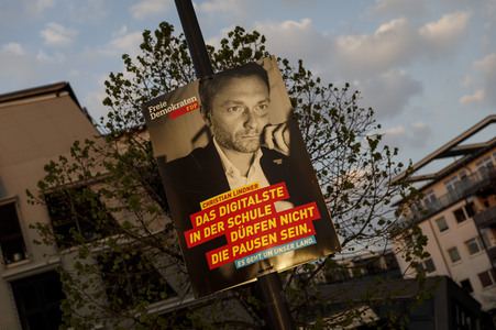 NRW-Wahlplakate in Köln