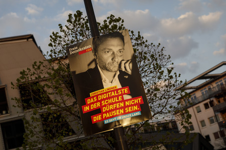 NRW-Wahlplakate in Köln