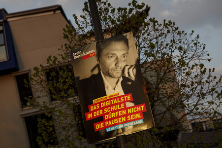 NRW-Wahlplakate in Köln