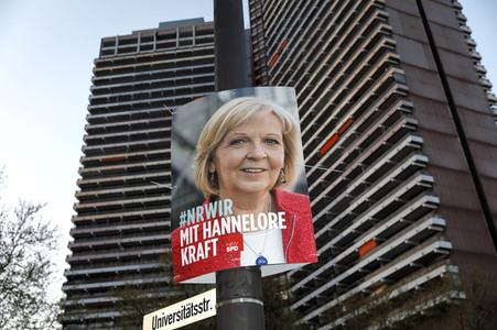 NRW-Wahlplakate in Köln