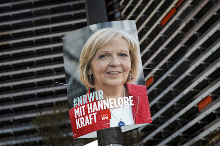 NRW-Wahlplakate in Köln