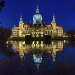 Sightseeing Hannover am Abend