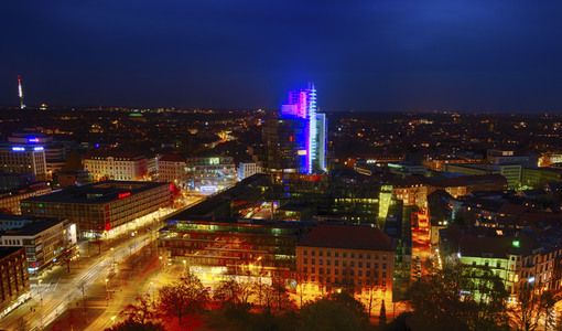 Sightseeing Hannover am Abend