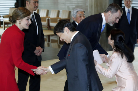 Offizieller Besuch des spanischen Königspaares in Tokio