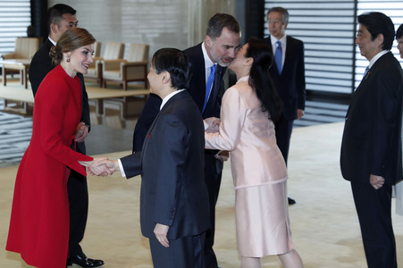 Offizieller Besuch des spanischen Königspaares in Tokio