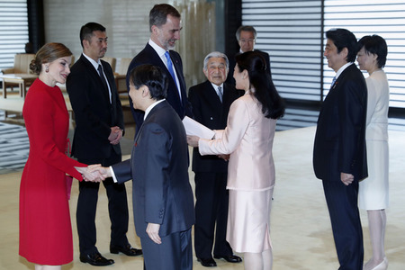Offizieller Besuch des spanischen Königspaares in Tokio