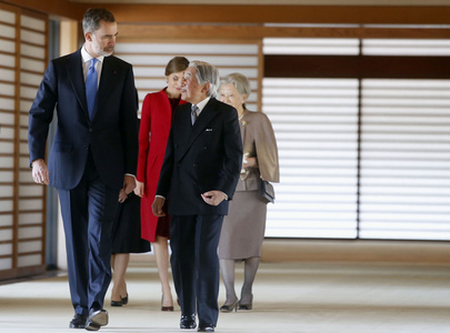 Offizieller Besuch des spanischen Königspaares in Tokio