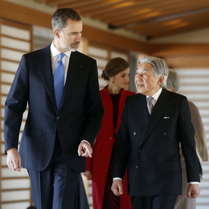 Offizieller Besuch des spanischen Königspaares in Tokio