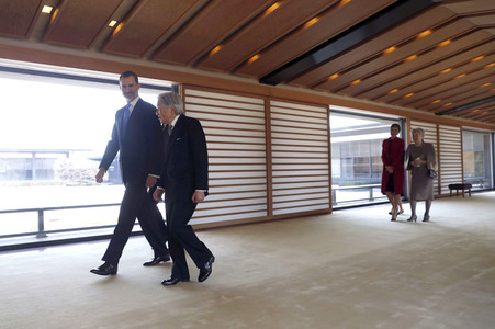 Offizieller Besuch des spanischen Königspaares in Tokio